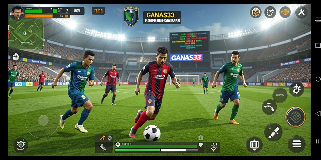 Tampilan gameplay GANAS33 yang mendebarkan dan realistis.