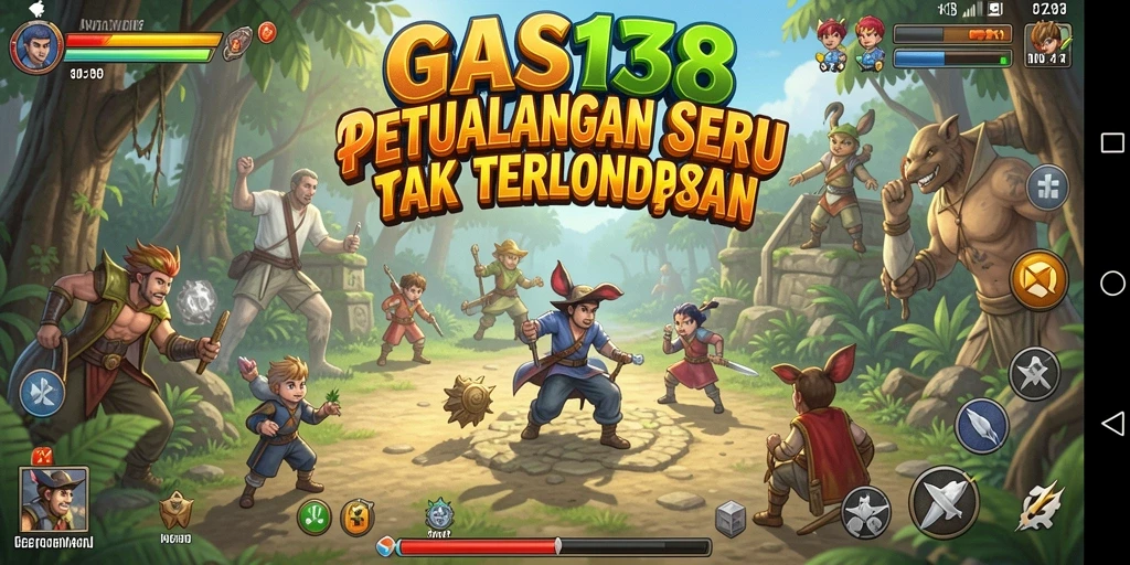 Tampilan gameplay GAS138 yang memukau dan penuh aksi petualangan.
