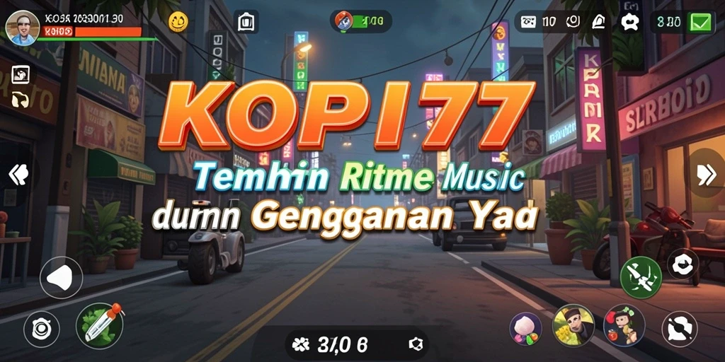 Gameplay seru KOPI77 dengan musik yang asyik dan menarik.