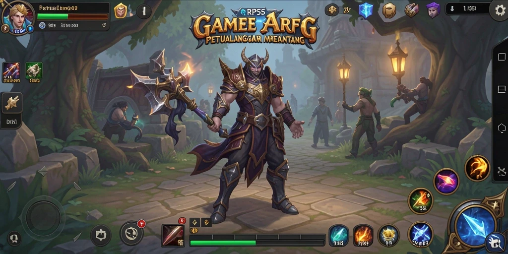 Gameplay seru RP55 dengan aksi yang mendebarkan.