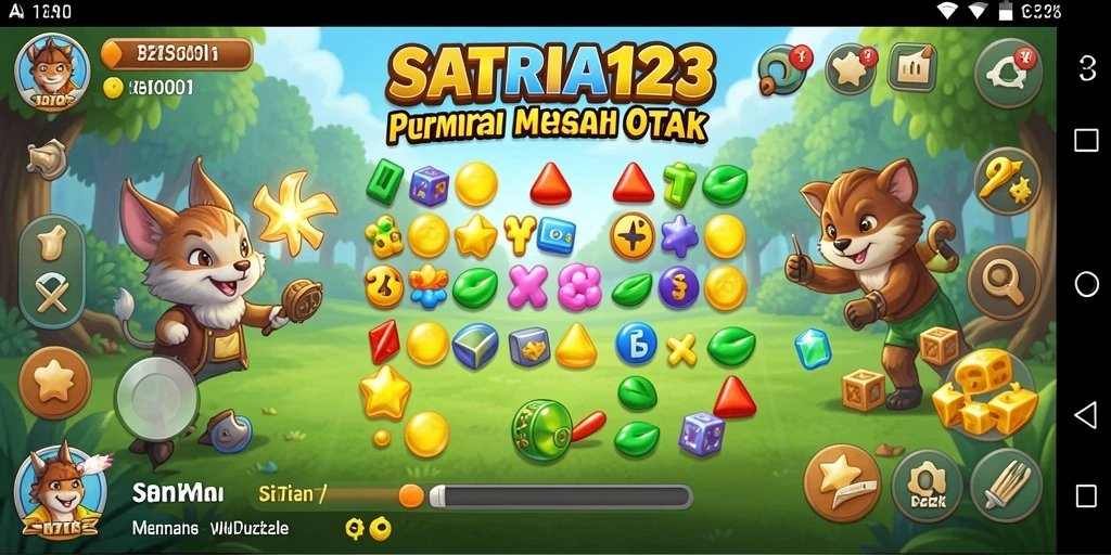 Gameplay menarik dari SATRIA123 yang menantang otak dan kreatif.