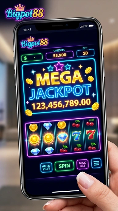 Tampilan utama aplikasi bigpot88 dengan berbagai pilihan aplikasi.
